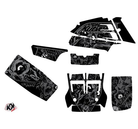 Kit Déco Quad Zombies Dark Yamaha Banshee Noir (1987-2023)