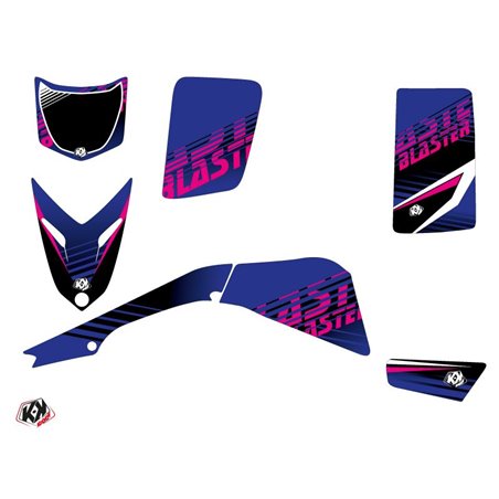 Kit Déco Quad Flow Yamaha Blaster Rose (1988-2002)