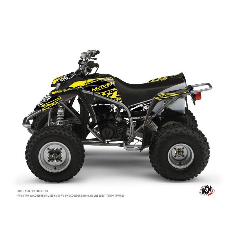 Kit Déco Quad Eraser Fluo Yamaha Blaster Jaune (1988-2002)
