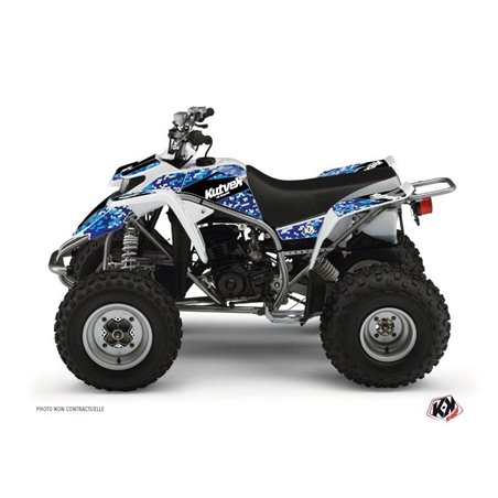 Kit Déco Quad Predator Yamaha Blaster Bleu (1988-2002)