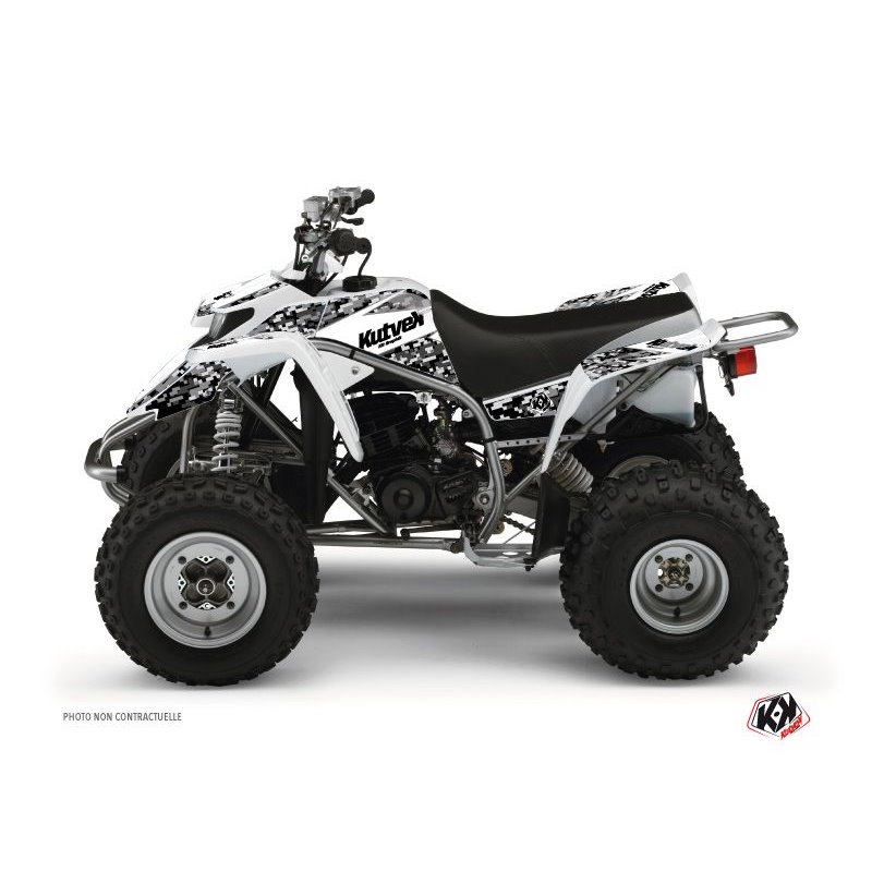 Kit Déco Quad Predator Yamaha Blaster Blanc (1988-2002)