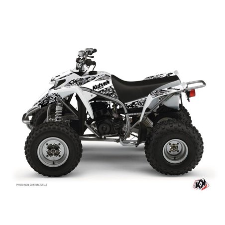 Kit Déco Quad Predator Yamaha Blaster Blanc (1988-2002)