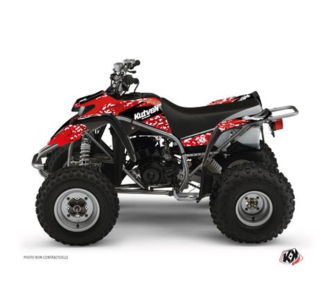 Kit Déco Quad Predator Yamaha Blaster Rouge (1988-2002)