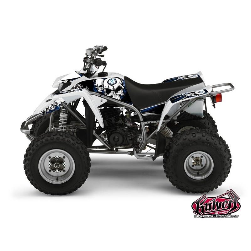 Kit Déco Quad Trash Yamaha Blaster Noir Bleu (1988-2002)