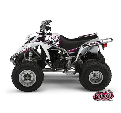 Kit Déco Quad Trash Yamaha Blaster Noir Rose (1988-2002)