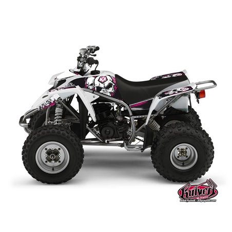 Kit Déco Quad Trash Yamaha Blaster Noir Rose (1988-2002)