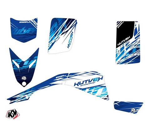 Kit Déco Quad Eraser Yamaha Blaster Bleu (1988-2002)