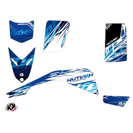 Kit Déco Quad Eraser Yamaha Blaster Bleu (1988-2002)