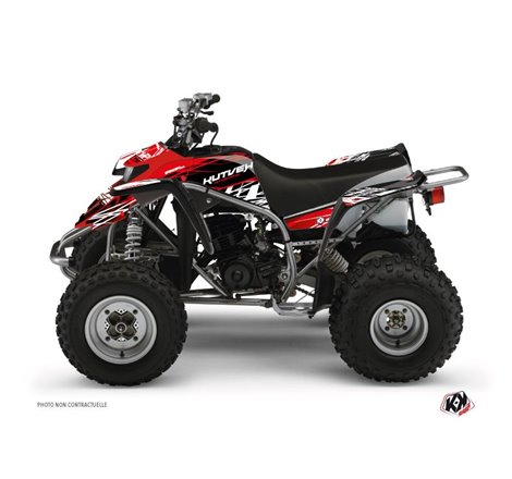 Kit Déco Quad Eraser Yamaha Blaster Rouge Blanc (1988-2002)