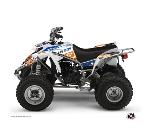 Kit Déco Quad Eraser Yamaha Blaster Bleu Orange (1988-2002)