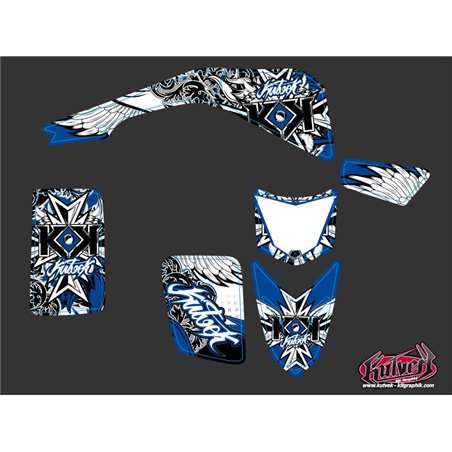 Kit Déco Quad Demon Yamaha Blaster Bleu (1988-2002)