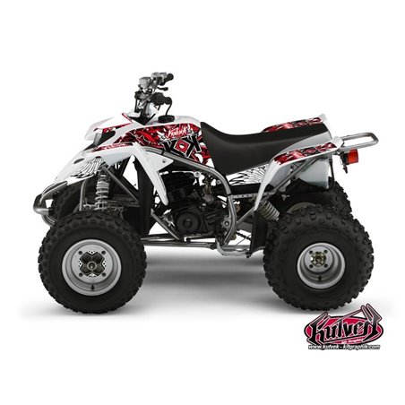Kit Déco Quad Demon Yamaha Blaster Rouge (1988-2002)