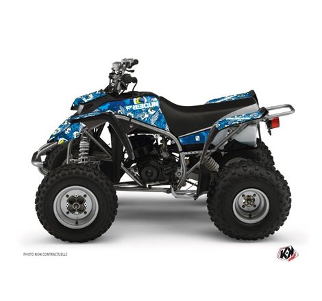 Kit Déco Quad Freegun Eyed Yamaha Blaster Bleu (1988-2002)