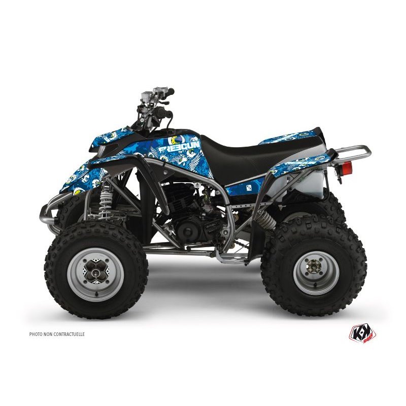 Kit Déco Quad Freegun Eyed Yamaha Blaster Bleu (1988-2002)