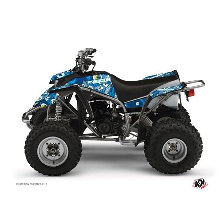 Kit Déco Quad Freegun Eyed Yamaha Blaster Bleu (1988-2002)