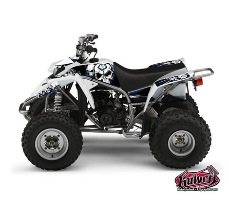 Kit Déco Quad Trash Yamaha Blaster Noir Bleu (2003-2007)