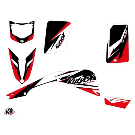 Kit Déco Quad Stage Yamaha Blaster Noir Rouge (2003-2007)