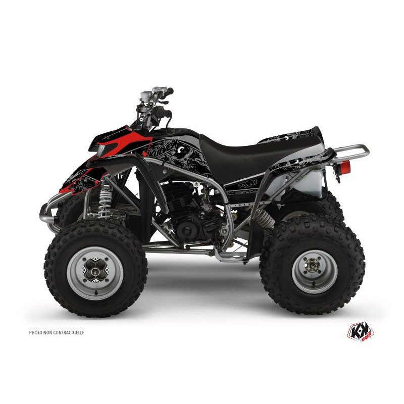 Kit Déco Quad Zombies Dark Yamaha Blaster Noir (2003-2007)