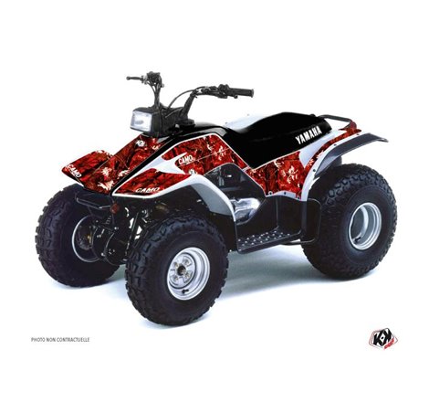 Kit Déco Quad Camo Yamaha Breeze Rouge (1994-2004)