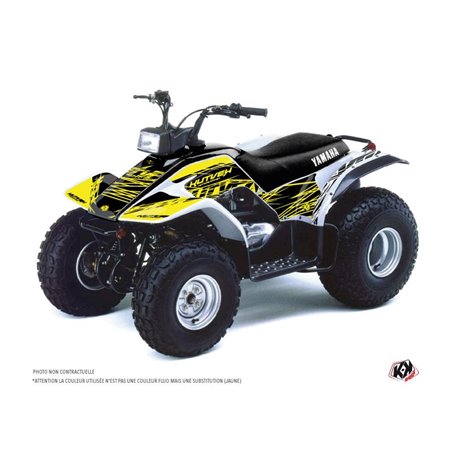 Kit Déco Quad Eraser Fluo Yamaha Breeze Jaune (1994-2004)