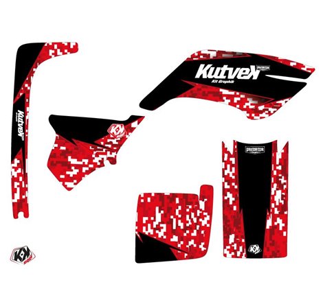 Kit Déco Quad Predator Yamaha Breeze Rouge (1994-2004)