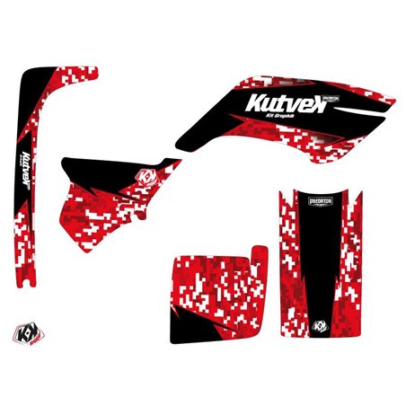 Kit Déco Quad Predator Yamaha Breeze Rouge (1994-2004)