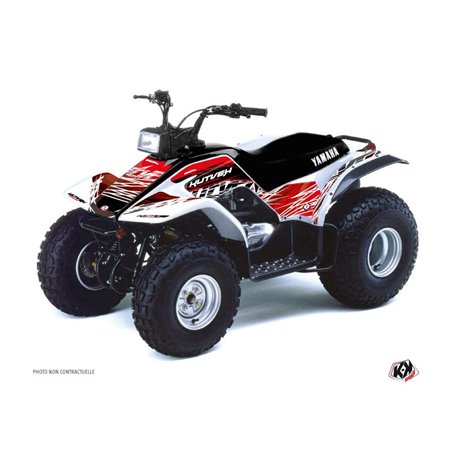 Kit Déco Quad Eraser Yamaha Breeze Rouge Blanc (1994-2004)
