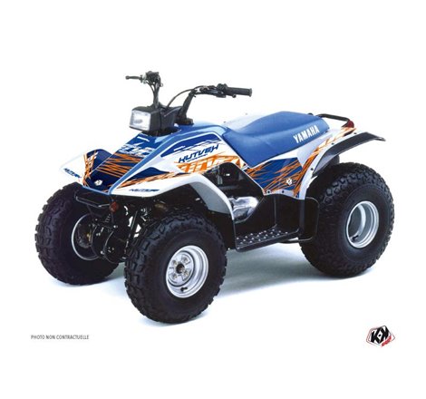 Kit Déco Quad Eraser Yamaha Breeze Bleu Orange (1994-2004)