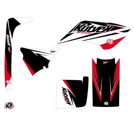 Kit Déco Quad Stage Yamaha Breeze Noir Rouge (1994-2004)