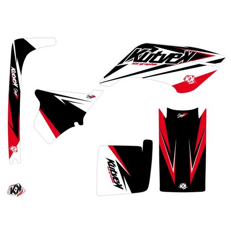 Kit Déco Quad Stage Yamaha Breeze Noir Rouge (1994-2004)