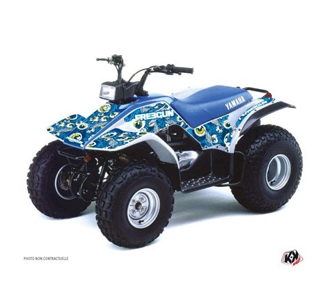 Kit Déco Quad Freegun Eyed Yamaha Breeze Bleu (1994-2004)