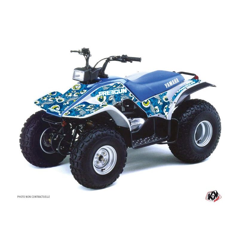 Kit Déco Quad Freegun Eyed Yamaha Breeze Bleu (1994-2004)