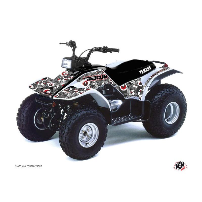 Kit Déco Quad Freegun Eyed Yamaha Breeze Rouge (1994-2004)