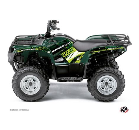 Kit Déco Quad Wild Yamaha 125 Grizzly Vert (2005-2013)