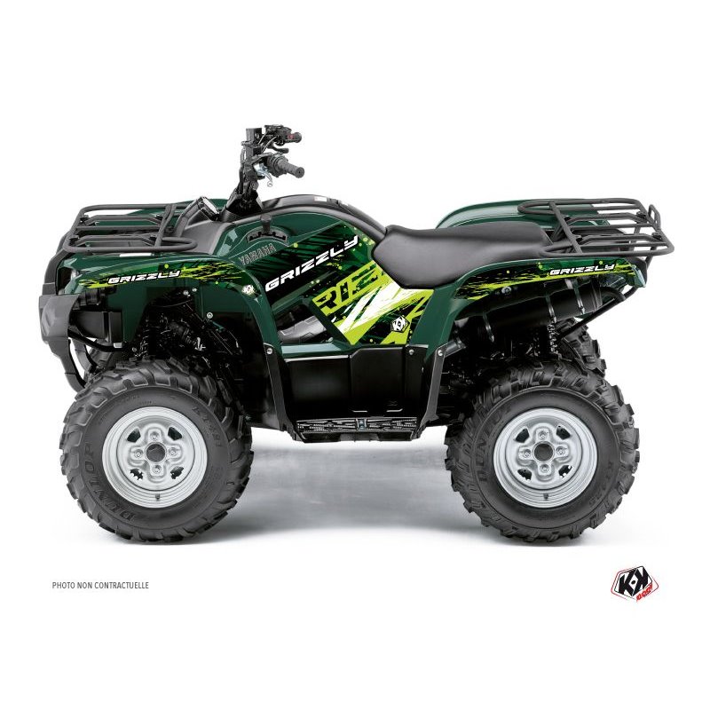 Kit Déco Quad Wild Yamaha 125 Grizzly Vert (2005-2013)