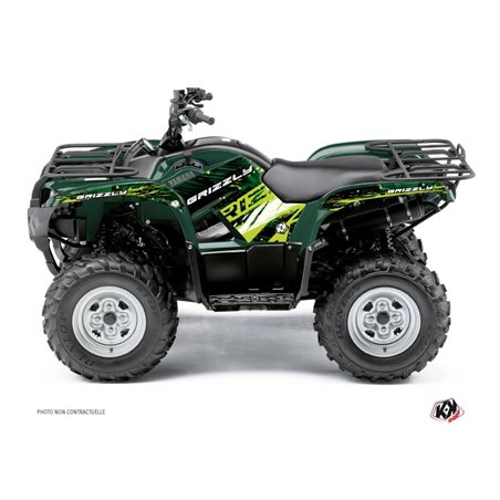 Kit Déco Quad Wild Yamaha 125 Grizzly Vert (2005-2013)