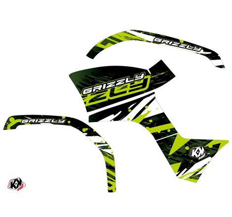 Kit Déco Quad Wild Yamaha 125 Grizzly Vert (2005-2013)