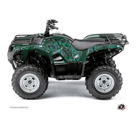 Kit Déco Quad Camo Yamaha 125 Grizzly Vert (2005-2013)