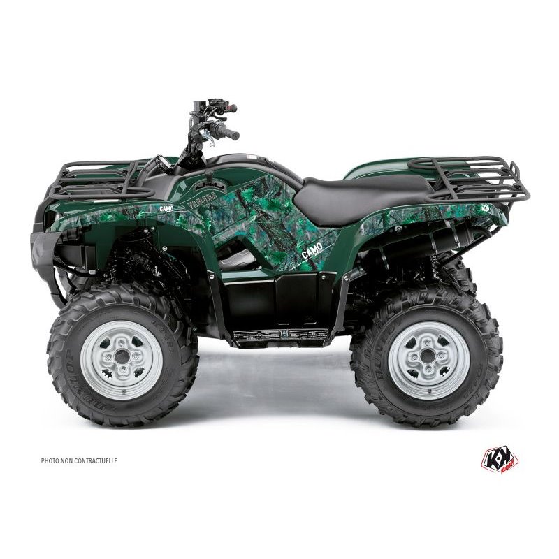 Kit Déco Quad Camo Yamaha 125 Grizzly Vert (2005-2013)