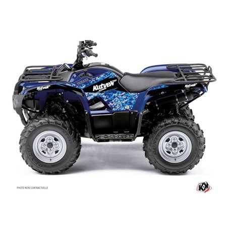 Kit Déco Quad Predator Yamaha 125 Grizzly Bleu (2005-2013)