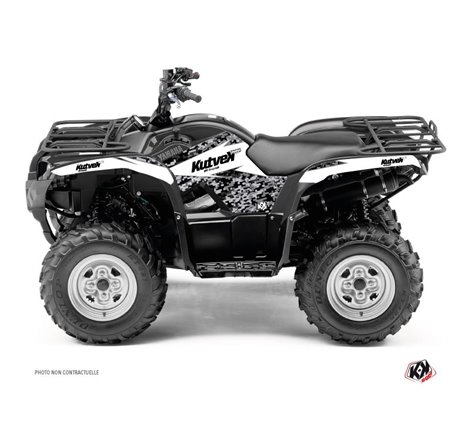 Kit Déco Quad Predator Yamaha 125 Grizzly Blanc (2005-2013)