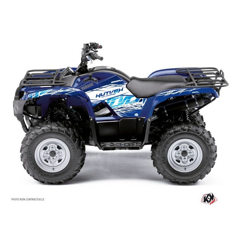 Kit Déco Quad Eraser Yamaha 125 Grizzly Bleu (2005-2013)