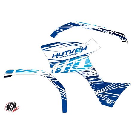 Kit Déco Quad Eraser Yamaha 125 Grizzly Bleu (2005-2013)