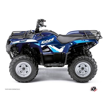 Kit Déco Quad Stage Yamaha 125 Grizzly Bleu (2005-2013)