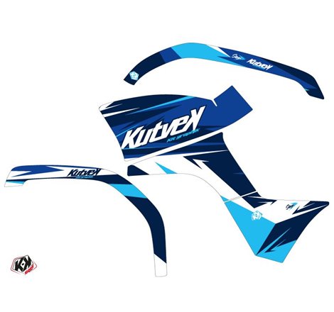 Kit Déco Quad Stage Yamaha 125 Grizzly Bleu (2005-2013)
