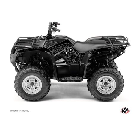 Kit Déco Quad Zombies Dark Yamaha 125 Grizzly Noir (2005-2013)