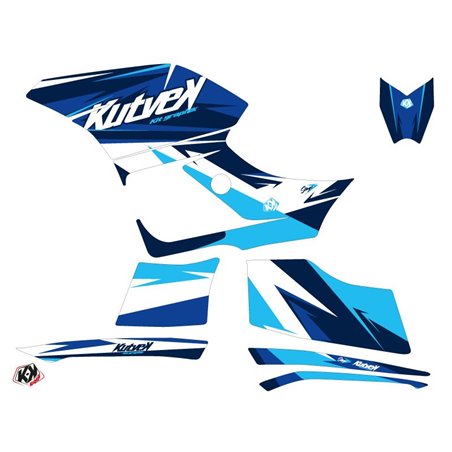 Kit Déco Quad Stage Yamaha 300 Grizzly Bleu (2011-2014)
