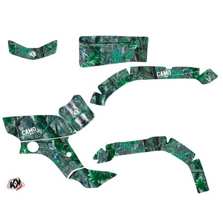Kit Déco Quad Camo Yamaha 350 Grizzly Vert (2006-2018)