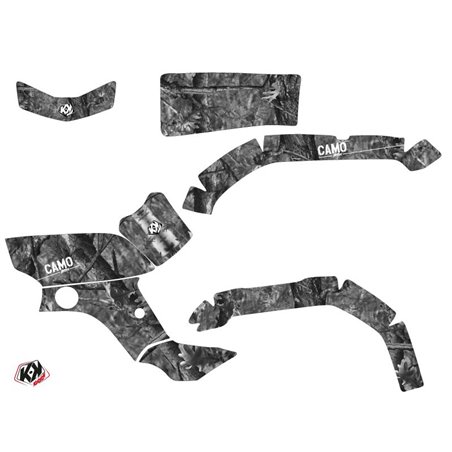 Kit Déco Quad Camo Yamaha 350 Grizzly Gris (2006-2018)