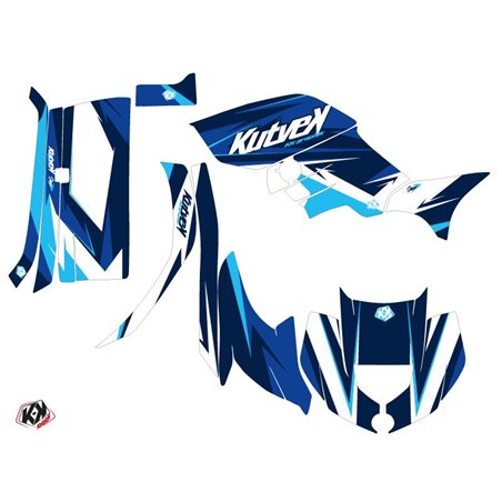Kit Déco Quad Stage Yamaha 450 Grizzly Bleu (2008-2018)